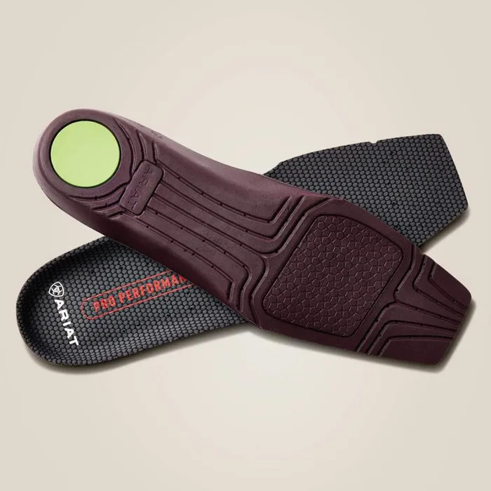 Women Insoles Ariat Women039s Pro Performance Wide Square Toe Insole Multi