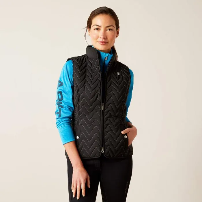 Women Jackets and Vests Ariat Ashley Insulated Vest Black