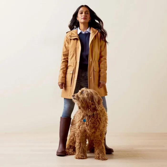 Women Jackets and Vests Ariat Atherton Jacket Camel Women Jackets and Vests Ariat Atherton Jacket Camel