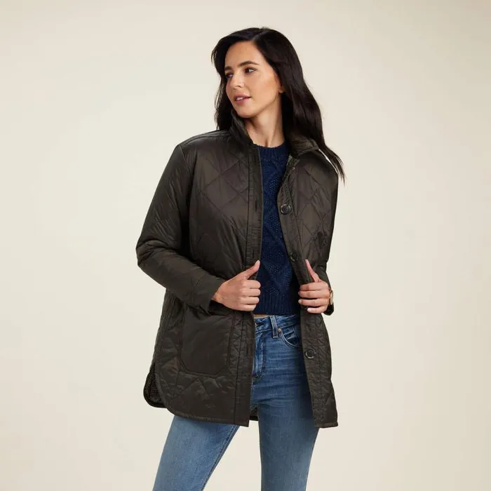 Women Jackets and Vests Ariat Belmont Shirt Jacket Earth