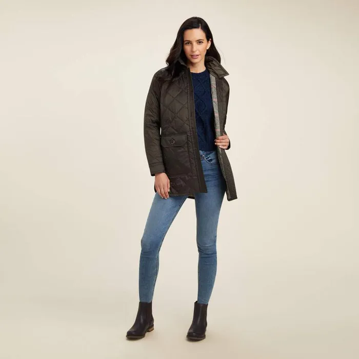 Women Jackets and Vests Ariat Belmont Shirt Jacket Earth