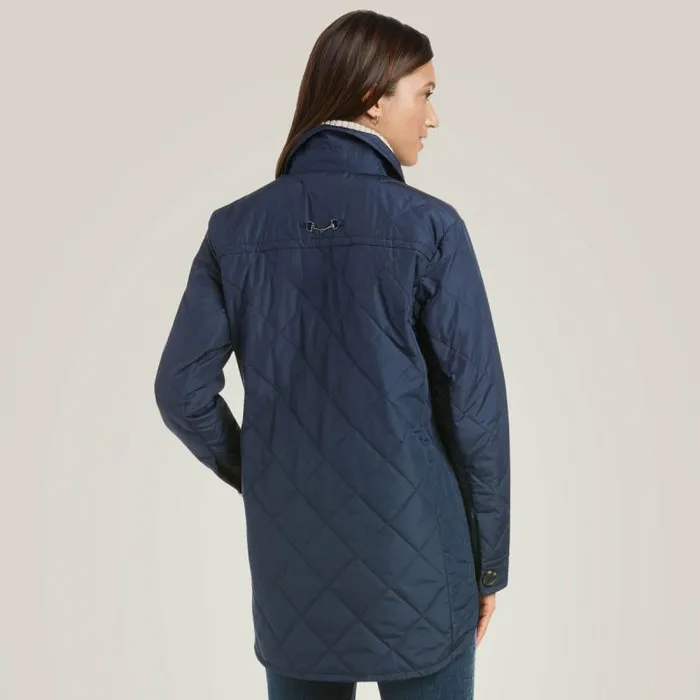 Women Jackets and Vests Ariat Belmont Shirt Jacket Navy