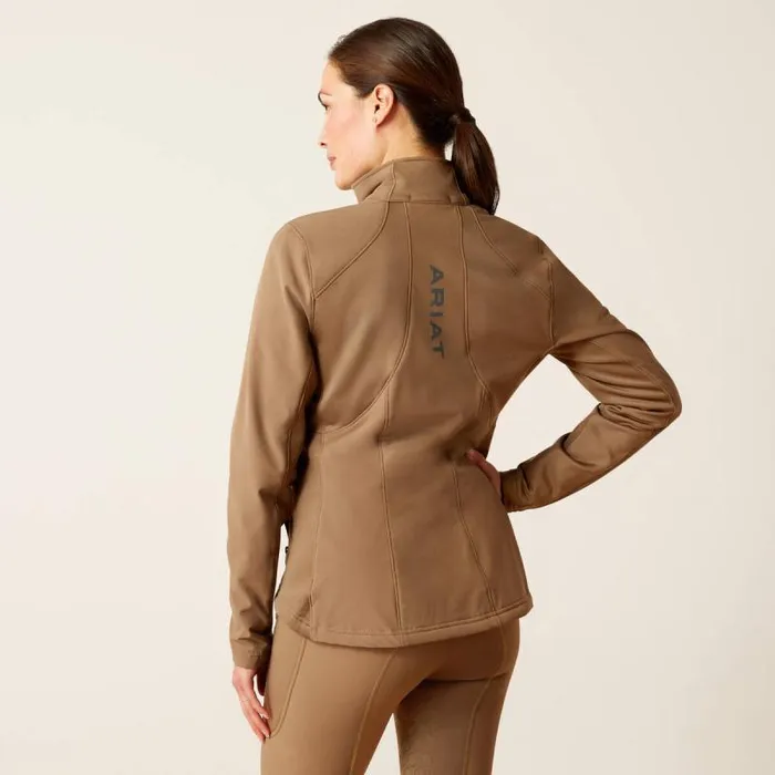 Women Jackets and Vests Ariat Boreas Full Zip Jacket Canteen Women Jackets and Vests Ariat Boreas Full Zip Jacket Canteen