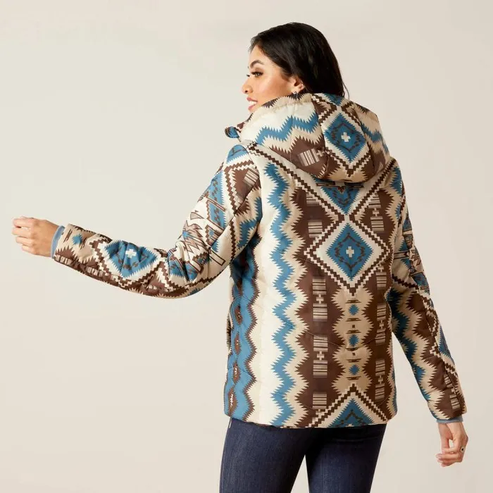 Women Jackets and Vests Ariat Chimayo Puffer Two Columns Print Women Jackets and Vests Ariat Chimayo Puffer Two Columns Print