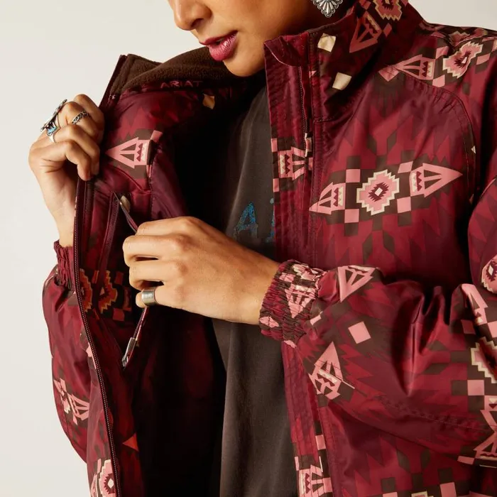 Women Jackets and Vests Ariat Chimayo Western Stable Jacket Alamo Print Women Jackets and Vests Ariat Chimayo Western Stable Jacket Alamo Print