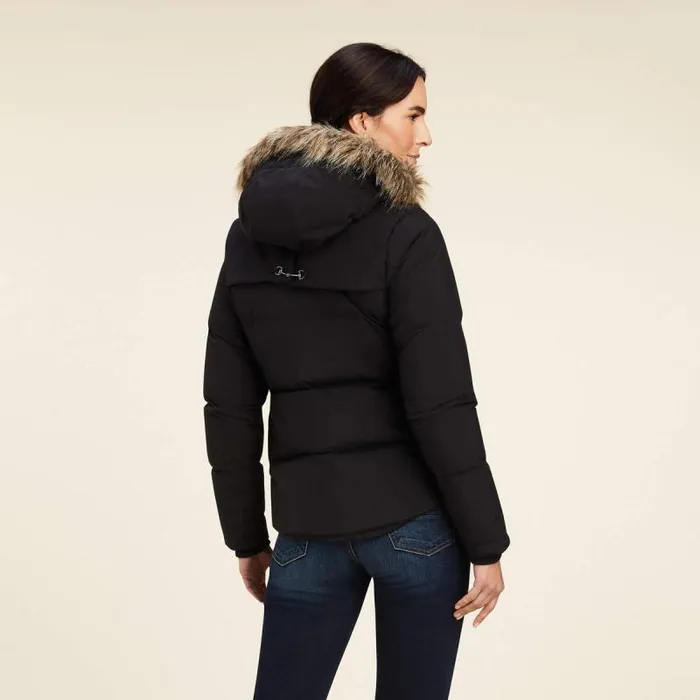 Women Jackets and Vests Ariat Clairborne Down Jacket Black Women Jackets and Vests Ariat Clairborne Down Jacket Black