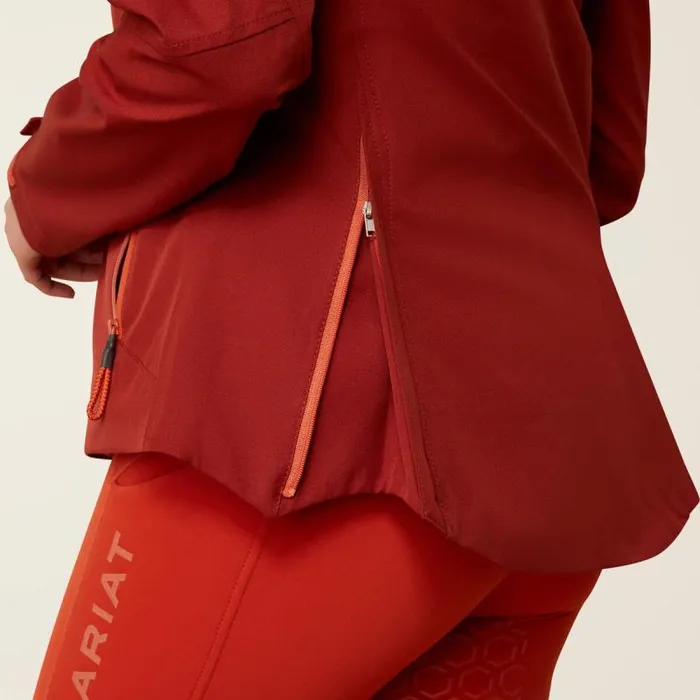 Women Jackets and Vests Ariat Coastal Jacket Fired Brick Women Jackets and Vests Ariat Coastal Jacket Fired Brick