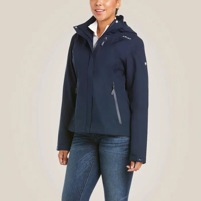 Women Jackets and Vests Ariat Coastal Jacket Navy