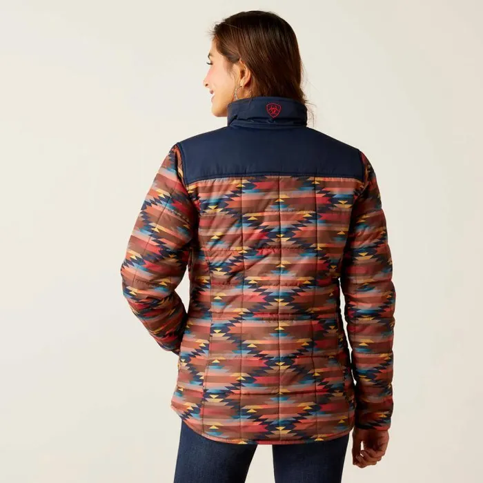 Women Jackets and Vests Ariat Crius Insulated Jacket Mirage Print Women Jackets and Vests Ariat Crius Insulated Jacket Mirage Print