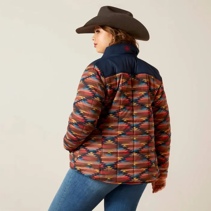 Women Jackets and Vests Ariat Crius Insulated Jacket Mirage Print Women Jackets and Vests Ariat Crius Insulated Jacket Mirage Print