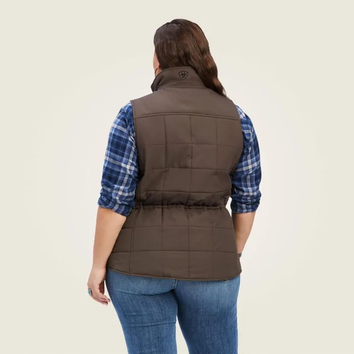 Women Jackets and Vests Ariat Crius Insulated Vest Banyan Bark Women Jackets and Vests Ariat Crius Insulated Vest Banyan Bark