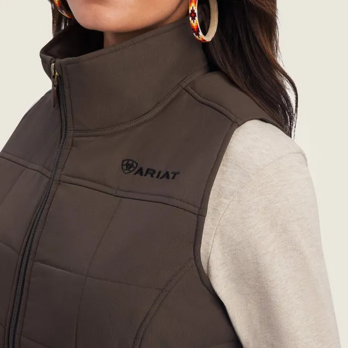 Women Jackets and Vests Ariat Crius Insulated Vest Banyan Bark Women Jackets and Vests Ariat Crius Insulated Vest Banyan Bark
