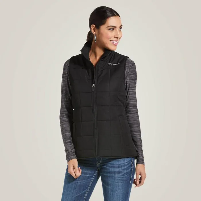 Women Jackets and Vests Ariat Crius Insulated Vest Black