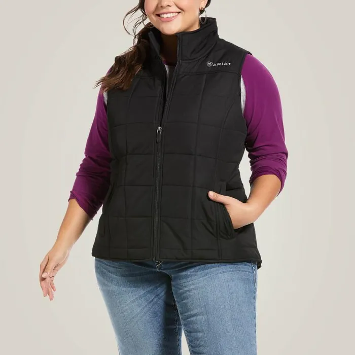 Women Jackets and Vests Ariat Crius Insulated Vest Black