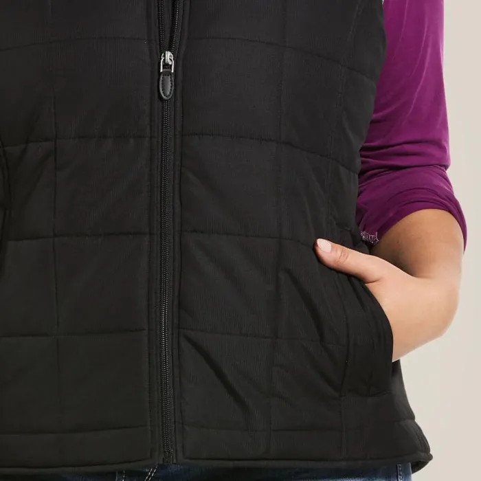 Women Jackets and Vests Ariat Crius Insulated Vest Black