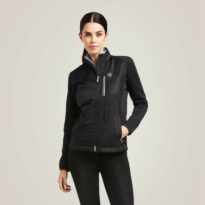 Women Jackets and Vests Ariat Fusion Insulated Jacket Black