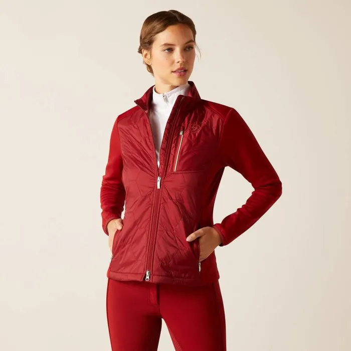 Women Jackets and Vests Ariat Fusion Insulated Jacket Sundried Tomato