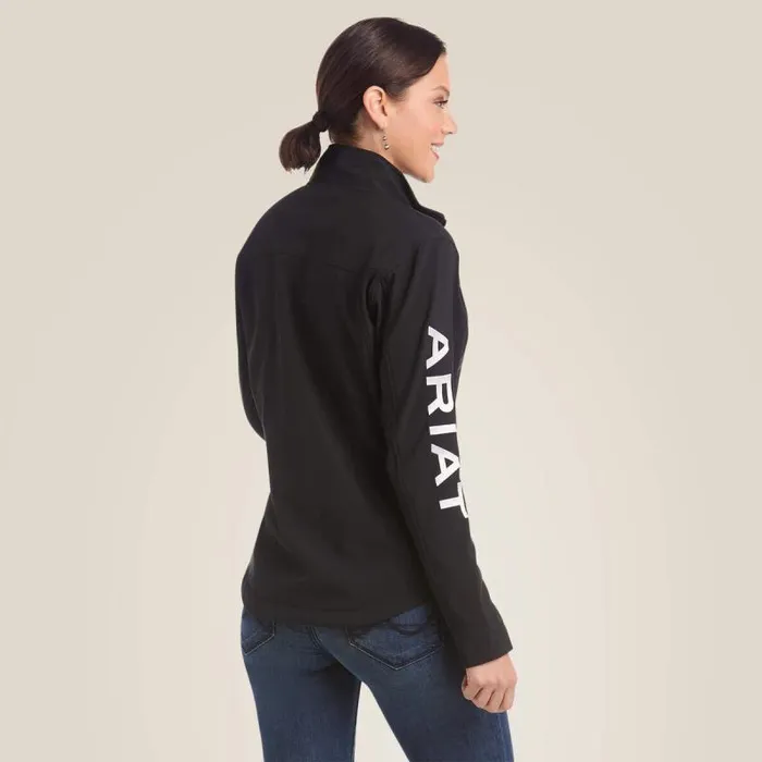 Women Jackets and Vests Ariat New Team Softshell Jacket Black Women Jackets and Vests Ariat New Team Softshell Jacket Black