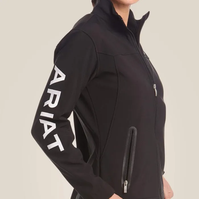 Women Jackets and Vests Ariat New Team Softshell Jacket Black Women Jackets and Vests Ariat New Team Softshell Jacket Black