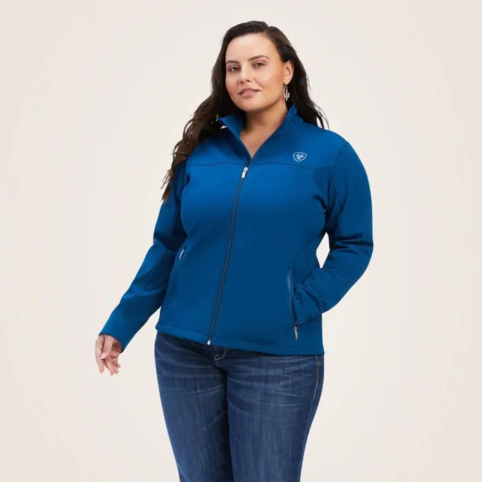 Women Jackets and Vests Ariat New Team Softshell Jacket Hydranight Sky Blanket Women Jackets and Vests Ariat New Team Softshell Jacket Hydranight Sky Blanket