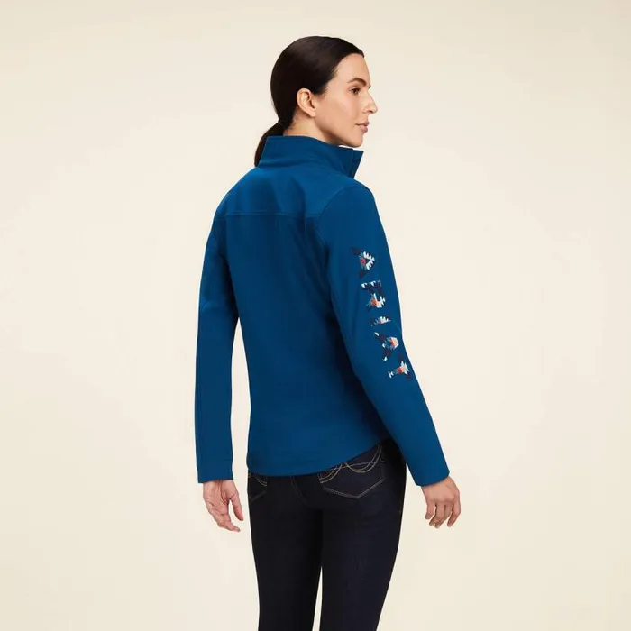Women Jackets and Vests Ariat New Team Softshell Jacket Hydranight Sky Blanket Women Jackets and Vests Ariat New Team Softshell Jacket Hydranight Sky Blanket