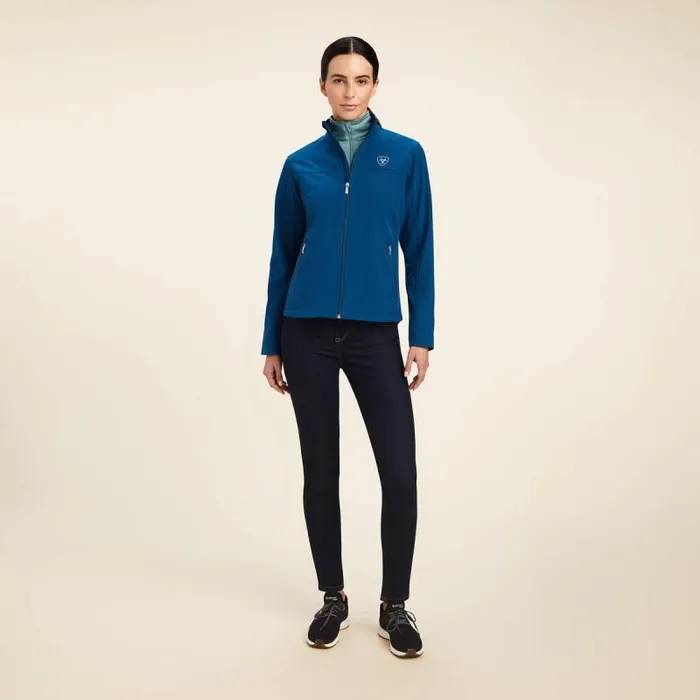 Women Jackets and Vests Ariat New Team Softshell Jacket Hydranight Sky Blanket Women Jackets and Vests Ariat New Team Softshell Jacket Hydranight Sky Blanket