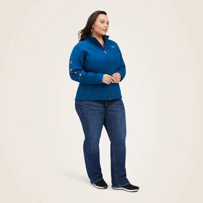 Women Jackets and Vests Ariat New Team Softshell Jacket Hydranight Sky Blanket Women Jackets and Vests Ariat New Team Softshell Jacket Hydranight Sky Blanket
