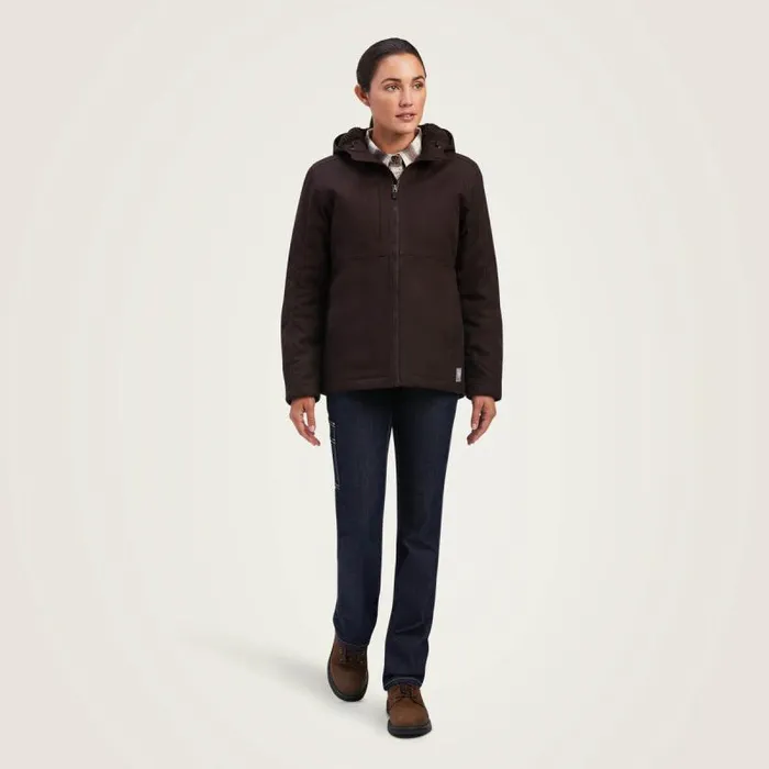 Women Jackets and Vests Ariat Rebar DuraCanvas Insulated Jacket Mole Women Jackets and Vests Ariat Rebar DuraCanvas Insulated Jacket Mole