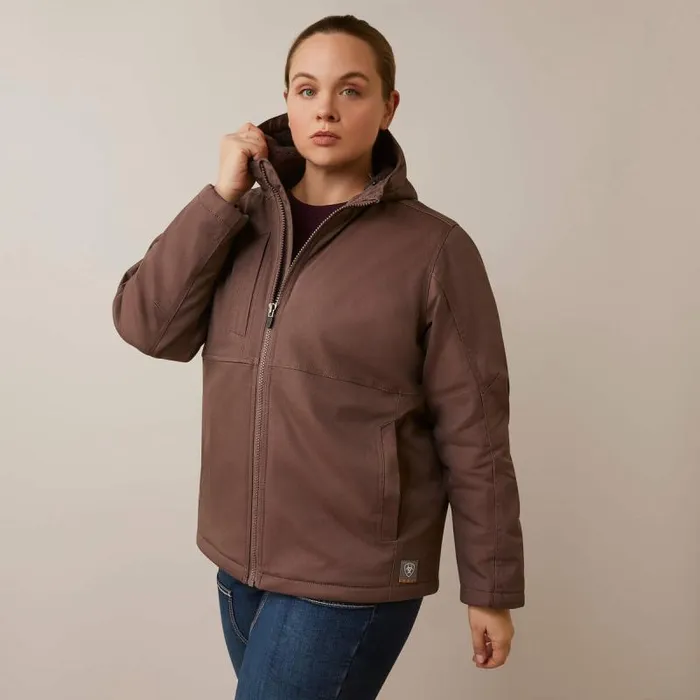 Women Jackets and Vests Ariat Rebar DuraCanvas Insulated Jacket Peppercorn Women Jackets and Vests Ariat Rebar DuraCanvas Insulated Jacket Peppercorn