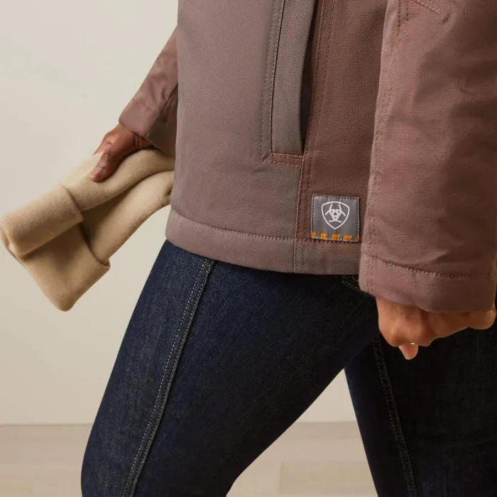 Women Jackets and Vests Ariat Rebar DuraCanvas Insulated Jacket Peppercorn Women Jackets and Vests Ariat Rebar DuraCanvas Insulated Jacket Peppercorn