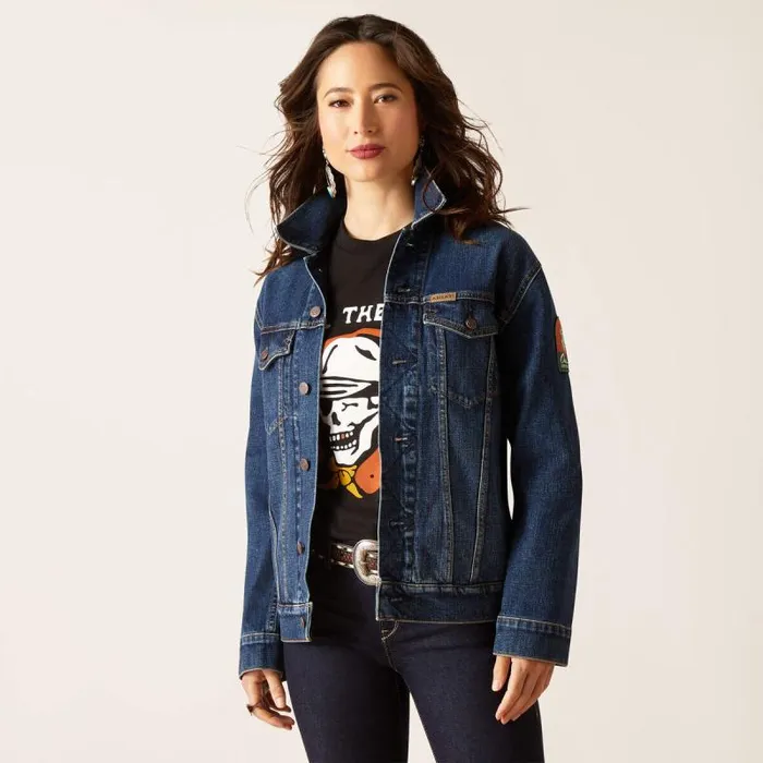 Women Jackets and Vests Ariat Sendero Trucker Jacket Drake Women Jackets and Vests Ariat Sendero Trucker Jacket Drake