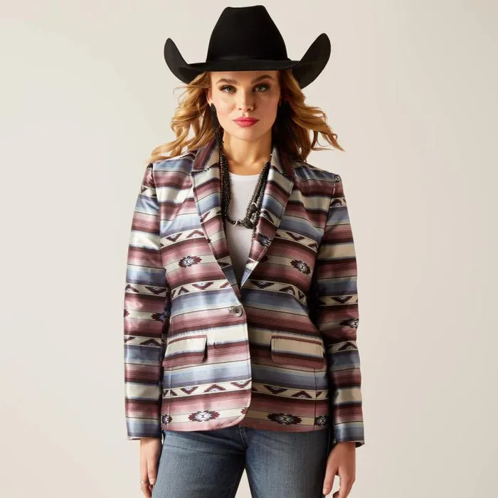 Women Jackets and Vests Ariat Serape Blazer Coat Endless Serape