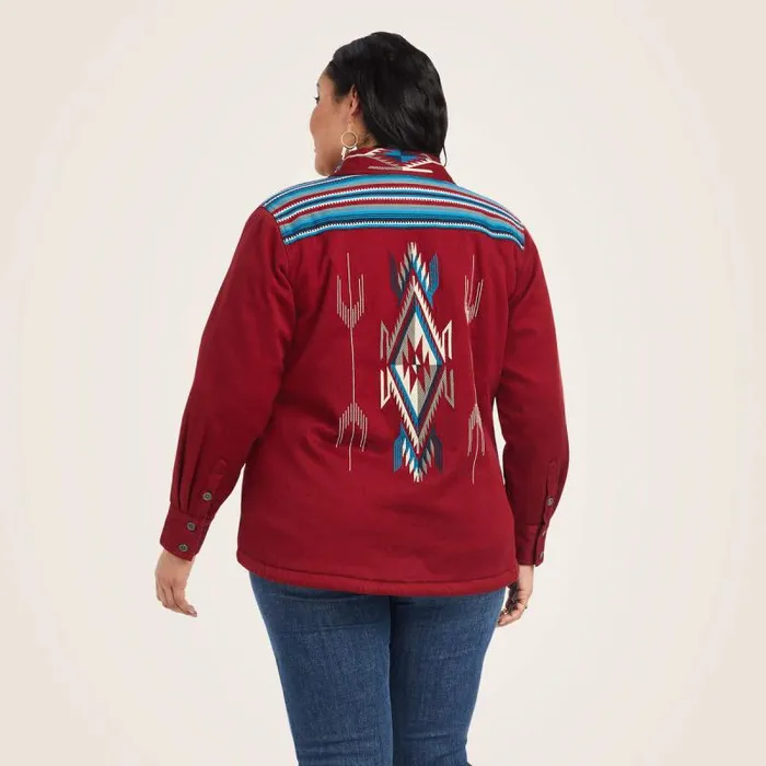 Women Jackets and Vests Ariat Shacket Chimayo Shirt Jacket Rubaiyat Women Jackets and Vests Ariat Shacket Chimayo Shirt Jacket Rubaiyat