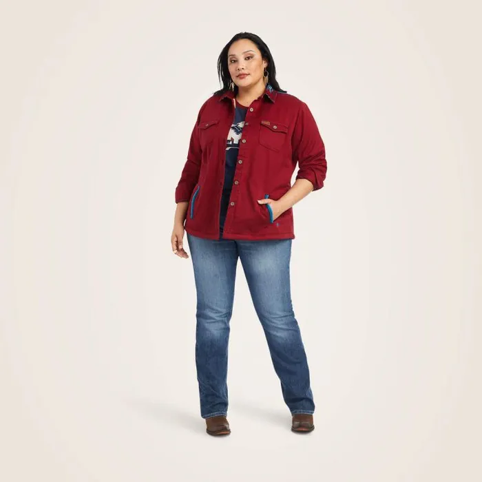 Women Jackets and Vests Ariat Shacket Chimayo Shirt Jacket Rubaiyat Women Jackets and Vests Ariat Shacket Chimayo Shirt Jacket Rubaiyat