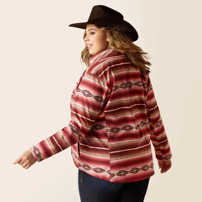 Women Jackets and Vests Ariat Softshell Jacket Blushing Serape Women Jackets and Vests Ariat Softshell Jacket Blushing Serape