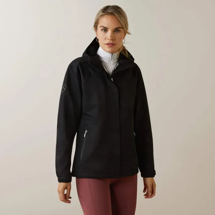 Women Jackets and Vests Ariat Spectator Waterproof Jacket Black