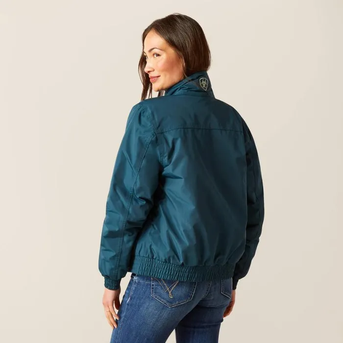 Women Jackets and Vests Ariat Stable Insulated Jacket Reflecting Pond Women Jackets and Vests Ariat Stable Insulated Jacket Reflecting Pond