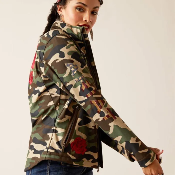 Women Jackets and Vests Ariat Team Softshell Rodeo Quincy Jacket Wild West Usa Women Jackets and Vests Ariat Team Softshell Rodeo Quincy Jacket Wild West Usa