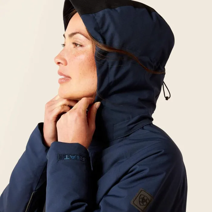 Women Jackets and Vests Ariat Valor Jacket Navy Colorblock Women Jackets and Vests Ariat Valor Jacket Navy Colorblock
