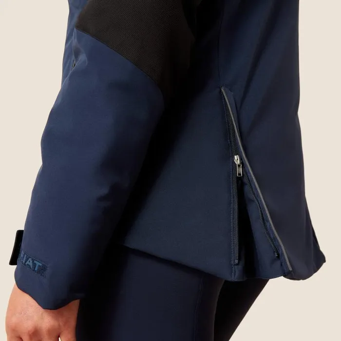Women Jackets and Vests Ariat Valor Jacket Navy Colorblock Women Jackets and Vests Ariat Valor Jacket Navy Colorblock