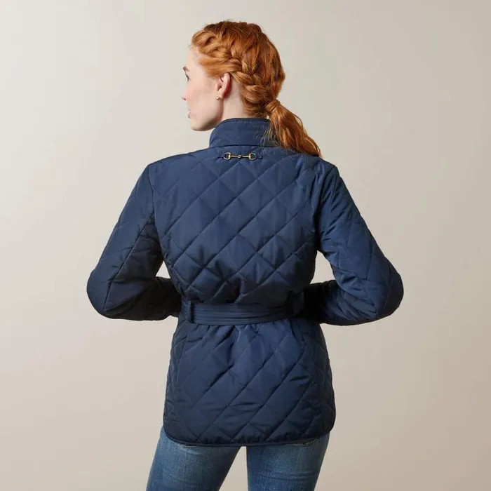Women Jackets and Vests Ariat Woodside Jacket Navy Women Jackets and Vests Ariat Woodside Jacket Navy