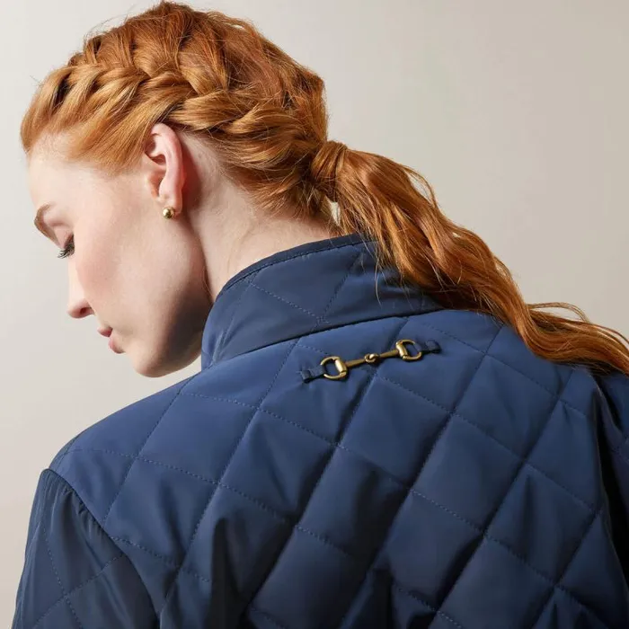 Women Jackets and Vests Ariat Woodside Jacket Navy Women Jackets and Vests Ariat Woodside Jacket Navy