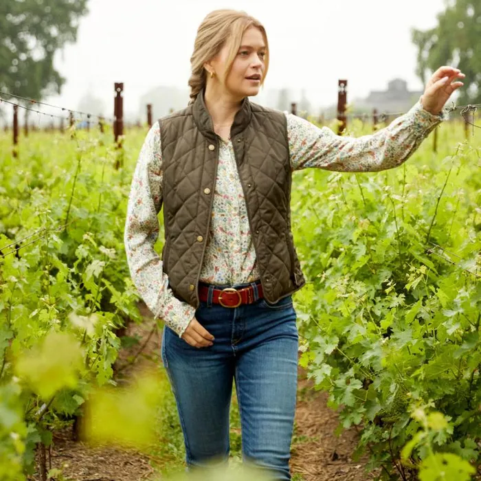 Women Jackets and Vests Ariat Woodside Vest Earth