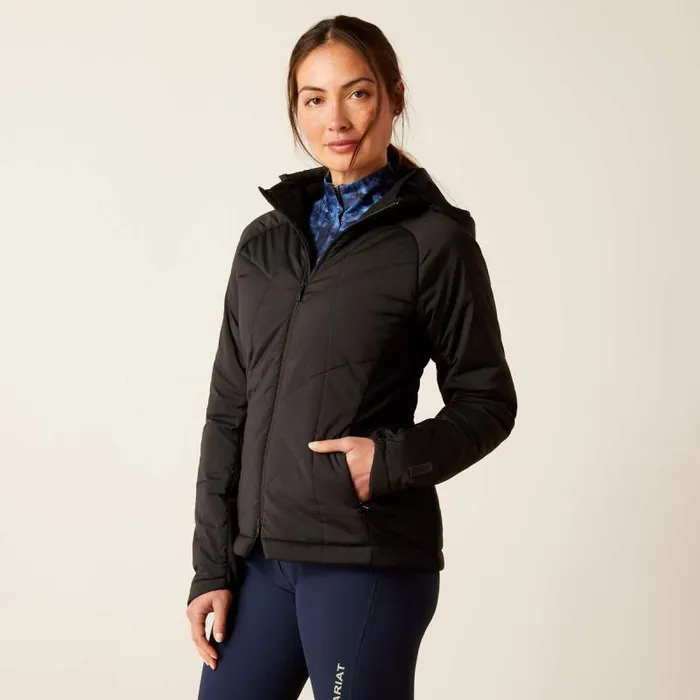 Women Jackets and Vests Ariat Zonal Insulated Jacket Black