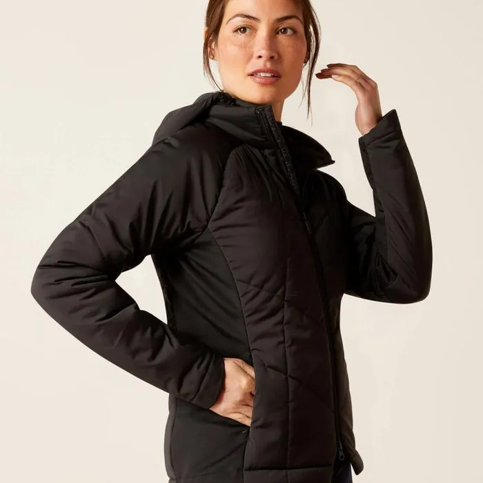 Women Jackets and Vests Ariat Zonal Insulated Jacket Black Women Jackets and Vests Ariat Zonal Insulated Jacket Black