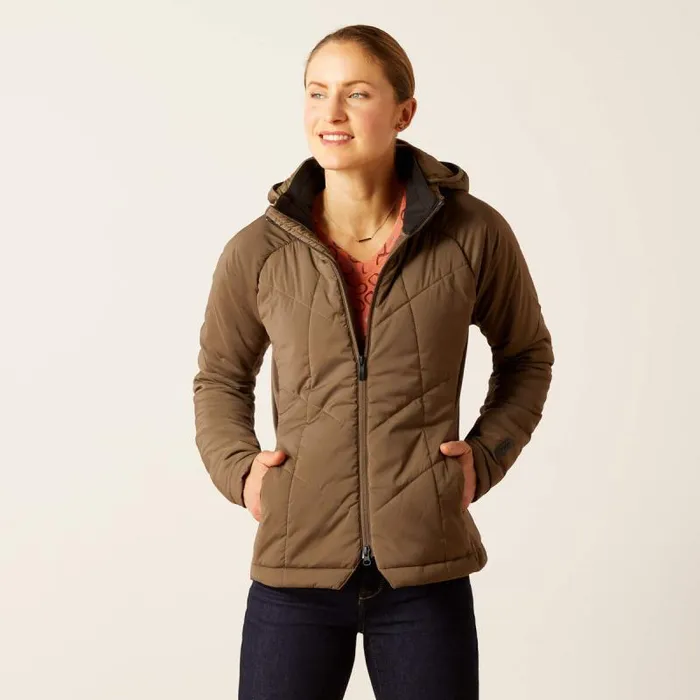 Women Jackets and Vests Ariat Zonal Insulated Jacket Canteen
