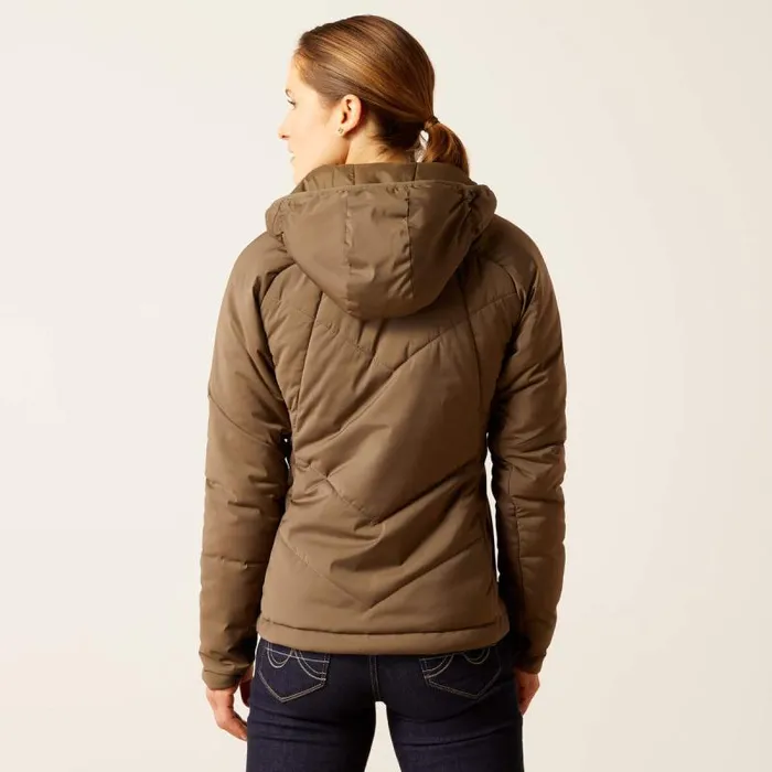 Women Jackets and Vests Ariat Zonal Insulated Jacket Canteen Women Jackets and Vests Ariat Zonal Insulated Jacket Canteen