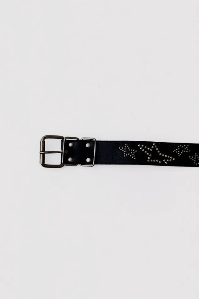 Women Jaded London Accessories Black Studded Belt