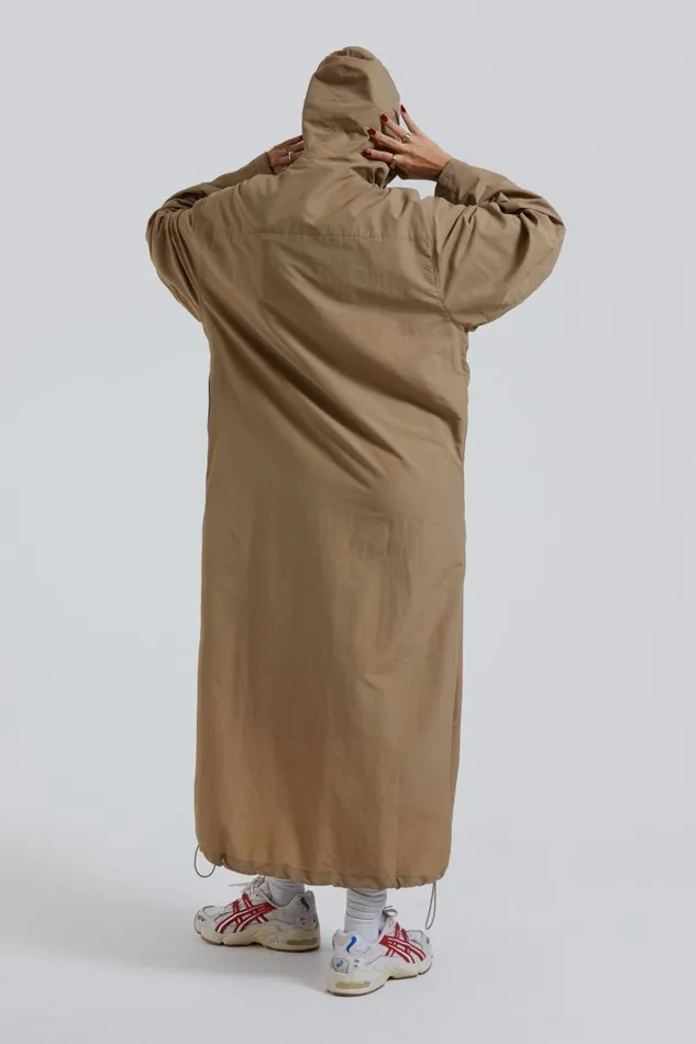 Women Jaded London All Outerwear Noho Nylon Cagoule With Half Zip Detail