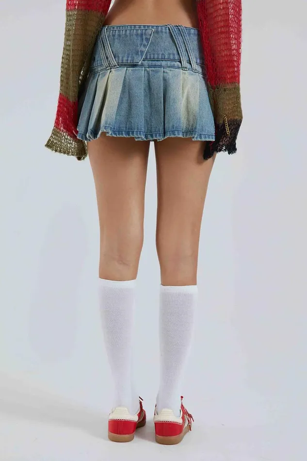 Women Jaded London Denim and Jeans Ludlow Denim Mini Skirt